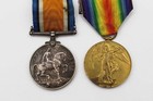 Ww1 British Medal Pair To South African     6th S a h   Bm544