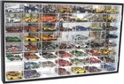 Hot Wheels Matchbox Display Case 56 Slots 1 64 Scale Storage Cabinet