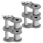 60h-2 Offset Half Link For Heavy Duty Roller Chain Double Strand  qty 2 