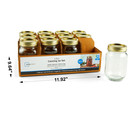Mainstays 16 Oz Mason Jars  Regular Mouth Pint Canning Jars With Lids And Rings
