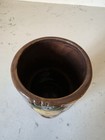 Vintage Tiki Lin Mug Tumbler Vase Brown Polynesian Hawaiian 7  Pineapple Ceramic