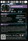 2019 Marvel Contest Of Champions  49 Morningstar Card Dave   Buster s Series 1