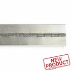 No Holes Piano Hinge 3  X 60  Weldable Steel Finish Continuous Nonremovable Pin