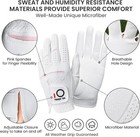 Womens Golf Gloves 1 Pair For Left Right Hand  All Weather Grip And Luxury Feel