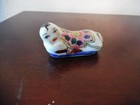 Vintage  two  Pairs Cloisonne Chopsticks-set 5 Porcelain Rests  Porc boy   Crane