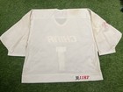 Signed Team Issued Nike China Women   s Practice Worn Hockey Jersey Sz 52
