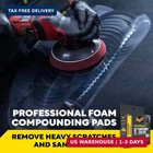 Meguiar s 6  Foam Pad 2 Pack Compound Polishing Pad Set