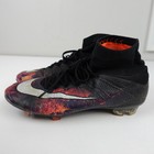 Nike Mercurial Superfly Cr7 Cleats Mens 9 5 Lava 677927-018 Savage Beauty
