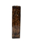 Vintage  Amber Bakelite Catalin Plastic Lava Flow Vase  445 G Bulgaria