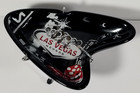 Las Vegas Atomic Space Age Retro Boomerang Lounge Style Ashtray Ceramic Mcm Vtg