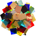 System 96 Variety Fusing Glass Scraps Coe 96 Scraps By Binari Glass Studio New