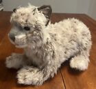 Hansa Creations Snow Leopard Cub Realistic Plush Stuffed Animal Htf