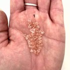 Faceted 4mm Pink Czech Glass Oval Spacer Beads  2 Different Colors   pcg13 