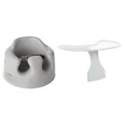 Bumbo Baby Infant Soft Foam Floor Seat Chair With Eating And Top Tray Attachment