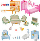 36pcs Dollhouse Furniture Set miniature 1 12 Scale Dolls House Accessories With
