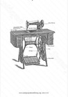 Vintage Singer Treadle Sewing Machine Operation Instruction Manual 17 Pages