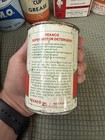 Texaco Super Motor Detergent 15 Oz Vintage Metal Advertising Can Gas   Oil
