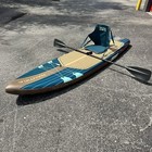 Nautica Smooth Paddleboard Inflatable Fishing Kayak   Sup Stand Up Paddle Board