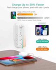 Surge Protector Outlet Extender  9 Ac Multi Plug Outlet With 3 Usb Ports  2 Usb