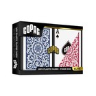 Copag 1546 Design 100  Plastic Playing Cards  Poker Size  standard  Red blue    