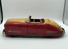 Vintage Wyandotte Wy-651 Pressed Metal Wind Up Sportsman Convertible Car