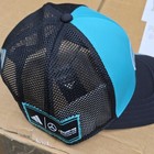 Adidas Mercedes Amg Petronas F1 Black blue Adjustable Mesh Trucker Cap One Size