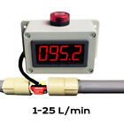 Intelligent Alarm Digital Water Flow Control Meter Detector   Flow Sensor 1 2 