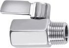 316 Stainless Steel Mini Ball Valve Shut Off Valve 1 4  Npt Male Female Thread P