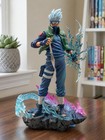 Naruto Kakashi Hatake Figure 24cm 9 4in Lightning Effect Kunai Anime Statue Gift