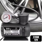 Heavy Duty 12v Portable 250psi Car Tyre Auto Tire Inflator Pump Air Compressor