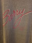 Rare Vintage 1981 Barry Manilow  3 4 Length Jersey Style T-  Shirt Size Xl