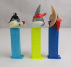 Lot Of 3 Looney Tunes Pez Dispensers Yosemite Sam  Bugs Bunny    Sylvester  c 