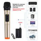 Professional Mic System Wireless Microphone Receiver Uhf Handheld Karaoke Party
