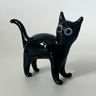 Clearance  Big Discount  Murano Glass  Handcrafted Unique Lovely Cat Figurine