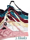 Women Satin Full Coverage Comfort Unlined Wireless Wire Free Mama Bra B C D Cup