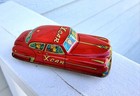 Vtg 1950 X-car  Box  Instructions  Friction Motor  Tin Litho Body  Collectible 