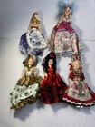 Lot Of 5 Vintage 1960s   1970 s Arco Gas Station Dolls Of The World Sleepy Eyes