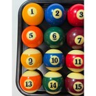 Vintage Super Aramith Pool Ball Set 2 25  1-15 With Aramith Red Dot Cue Ball