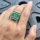 Green Lantern Glow In The Dark Ring  lanterns  - Size 9  10  11  12