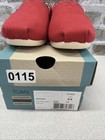 Tom   s Women Classic Flat Shoe Red Loafers Canvas Size 6 5 Slip On Alpargata Nwt
