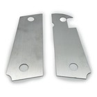 1911 Grips Under Plate Stainless Steel Colt Kimber  Ruger   Any 1911 Full Size