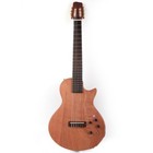 Nylon String Electric Classical Guitar Silent Travel Portable Built In Effect