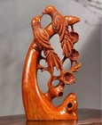 Rosewood Wood Carving Ornaments Height 30cm Width 15cm Thickness 8c                                       