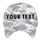 Personalized Embroidered Baseball Hat Snapback Cap Camouflage Customized W026