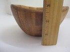 Vintage Turned Wood Bowl Lot J  lipper 