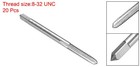 20pcs Straight Flute Thread Taps 8-32 Unc As Screw Tapping Tools