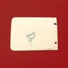 Al Jolson Signed Vintage Autograph Album Page The Jazz Singer Hollywood Legend