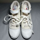 Vintage 80s 90s Reebok High Top Freestyle White Sneakers 5 5 Us Made In Korea