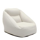 Kungsofa Inflatable Lazy Sofa Bean Bag Chair Ergonomic Support For Home Camping