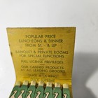 Vintage Full Unstruck Feature Matchbook Weber Duck Inn Wrentham Ma
